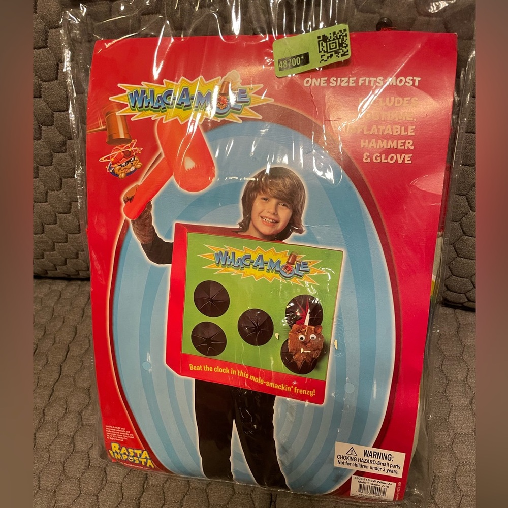 Kids’ Whac-A-Mole costume